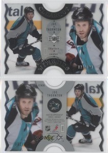 2007-08 Upper Deck Clear Cut Winners /100 Joe Thornton #CCW38