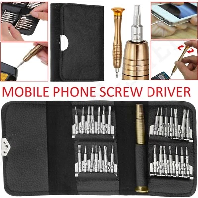 29 IN 1 MOBILE SCREW DRIVER PHONE REPAIR TOOL KIT SET PRECISION FOR IPHONE IPAD - Image 1 of 4