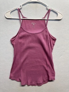 Converse Womens Ribbed Tank Top Pink SP - Picture 1 of 6