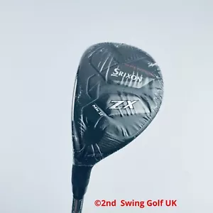 L/H Srixon ZX Mk II 2023 #4 Hybrid / 22 Degree / Regular Flex HZRDUS Smoke Red - Picture 1 of 9