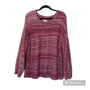 Knox Rose Womens Sweater XL Casual Slouchy Soft Drop Shoulder CozyCore - Picture 1 of 9