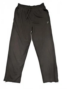 Gymshark Casual Activewear Jogginghose schwarz Knöchelreißverschluss Herren Medium 32x30 - Bild 1 von 12