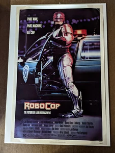 robocop original movie poster rolled - Picture 1 of 3