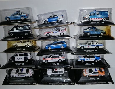 AUTO DELLA POLIZIA DEL MONDO CON FASCICOLO FABBRI EDITORI 1/43 MENU' A TENDINA - Immagine 1 di 2