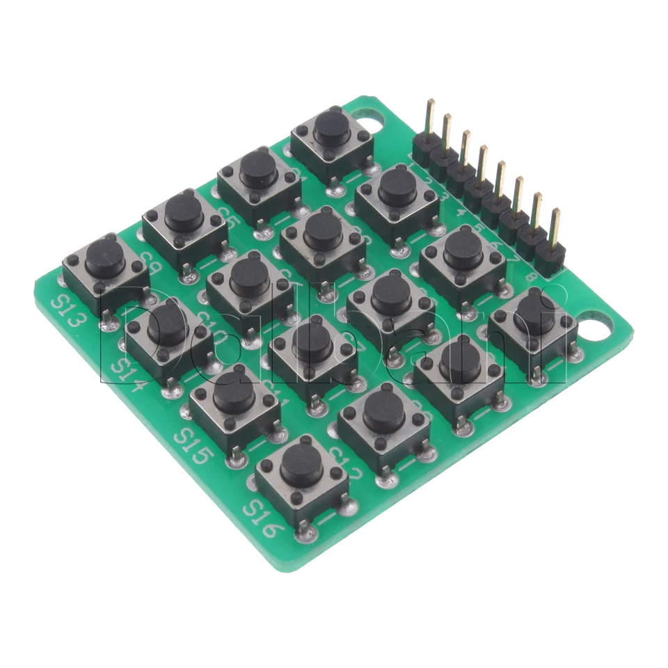 New 4x4 Matrix 16 Button Keypad Module Arduino Compatible - Image 1 of 1