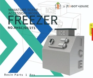 RHSC64271 1/64 Car Props Scene Vintage Freezer - Picture 1 of 2