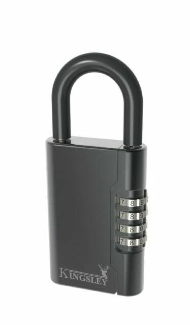 Kingsley K200 Guard-a-key Black Realtors Lockbox - Black