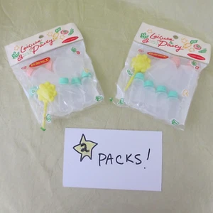LEISURE PARTY 2 packs flower filler insert SOY SAUCE BOTTLE squeeze containers - Picture 1 of 6