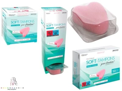 ♥ 3er/10er/50er Soft Tampons normal Joydivision Sport Wellnes Sauna Schwimmen