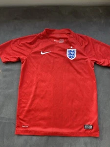 England Jersey World Cup 2014 Away Nike Dri Fit Youth Large - Picture 1 of 3