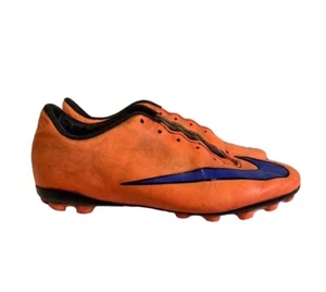 Nike Mercurial Victory V FG Niños Tachuelas Moldeadas Botas de Fútbol Naranja Talla UK 5 - Imagen 1 de 9
