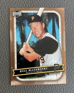 Bill Mazeroski  2005 Upper Deck Classics #5 Pirates