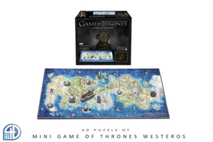 4D Cityscape Inc. 4D Mini Game Of Thrones: Westeros Mini Puzzle 350 Piece Jigsaw - Picture 1 of 3
