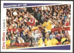 SHOOTING STARS-1991-92- #095-LEEDS UNITED V MANCHESTER UNITED-CHRIS WHYTE