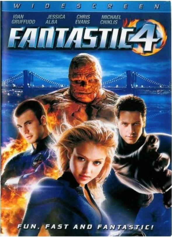 Fantastic Four (DVD, 2006) Action Adventure Marvel Universe Sci-fi & Fantasy Foto 1 de 1