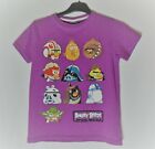 Next Boys/Girls T-Shirt Age 9 years 134 cm Star Wars Angry Birds 2012 Purple Top