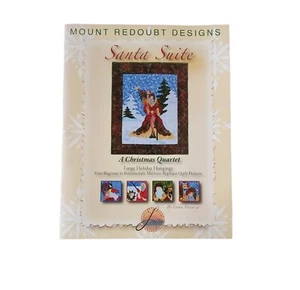 Mount Redoubt Santa Suite Christmas Quartet 4 Large Hangings Quilt Patterns 2005 - Picture 1 of 3