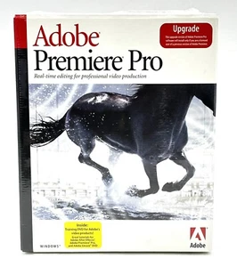 Adobe Premiere Pro 7.0 Upgrade for Windows Vintage 2003 NEW SEALED 25520006 L@@K - Picture 1 of 8