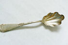 Vintage C. Rogers & Bros. Scalloped Silver Plate Serving Spoon Deco Pattern