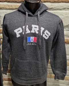 Sudadera Pullover Paris France Talla M GRIS - Imagen 1 de 8