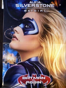 Batman + Robin - Batgirl - Alica Silverstone Videoposter A2 60x42cm gefaltet (R) - Picture 1 of 1