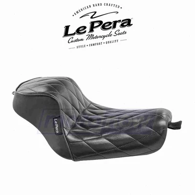 Le Pera Sprocket Solo Seat for 2010-2020 Harley Davidson XL883N Iron 883 - oe Foto 1 de 4