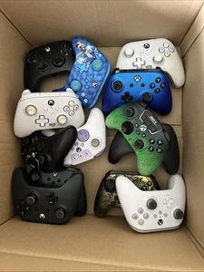 13X Third Party Xbox WIRED CONTROLLERS (For Parts) PDP POWER A TURTLE BEACH - Picture 1 of 5