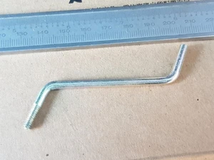 20x bent bolts M4 x 0.7 steel - Picture 1 of 3