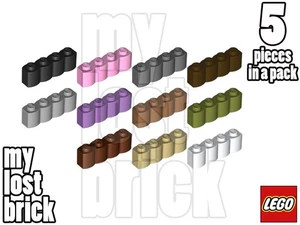 LEGO - Part 30137 - Bricks 1x4 with Log Profile (Pack of 5) + NEW +SELECT COLOUR - Picture 1 of 12