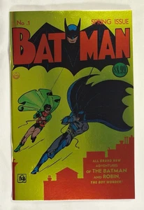 Batman #1 1941 Faksimile Edition Foil Variant Reprint Comic #1B November 2023 - Bild 1 von 1