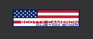 NUOVO RARO! Adesivo Scotty Cameron negozio personalizzato BANDIERA AMERICANA USA albero fascia decalcomania - Foto 1 di 3