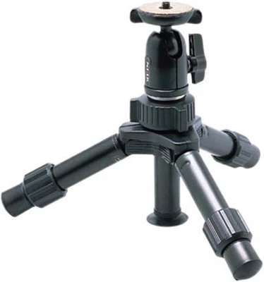 SLIK MINI-PRO III  Tabletop Tripod 2-Section Aluminum  with Ball Head SBH-100 - Image 1 of 4