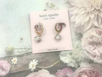 Pendiente Kate Spade New York Oro Cristal Gota Foto 1 de 3