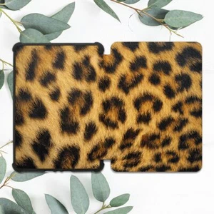 Leopard Cheetah Fur Print Case For All-new Kindle 10th Gen Kindle Paperwhite - Picture 1 of 3