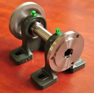 Buddha Bead Lathe Spindle Woodworking Crafts Lathe Spindle Spindle Pulley - Picture 1 of 12