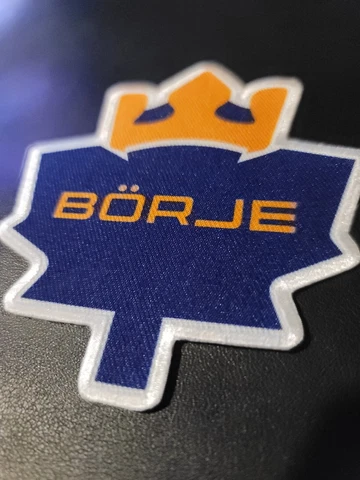 Borje Salming Patch Toronto Maple Leafs Patch for Hockey Jersey Memorial Iron On Cover