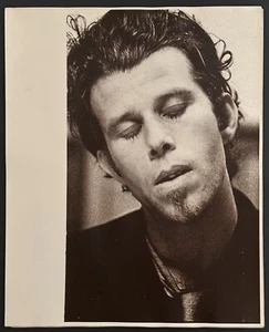 Tom Waits 70er Jahre Original Foto Terence Bert 16x20 Asyl Ära - Bild 1 von 2