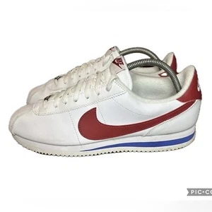 Nike Cortez Forrest Gump Basic White Varsity Red 819719-103 - Size 8 - Picture 1 of 13