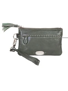 Embrague negro Scully H424 Hidesign con correa de muñeca - Imagen 1 de 6