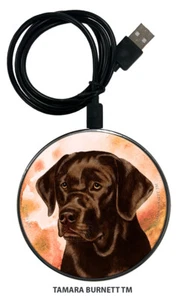 Zoomies Phone and Device Charger - Chocolate English Labrador Retriever - Picture 1 of 1