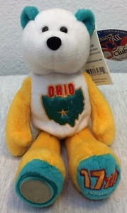 Limited Treasures State Quarters Coin Collectible Teddy Bears Ohio #17 - Picture 1 of 6