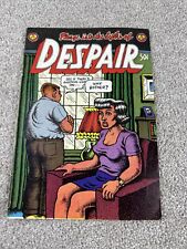 Plunge into The depths Of Despair  R Crumb The Print Mint 1970 1st