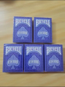 Bicycle Playing Cards Euchre Printed On Thin Crushed Trusted Since 1885(5)Packs - Picture 1 of 1