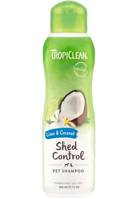 TropiClean Lime and Coconut Shed Control Dog Shampoo | Dogs, Cats - Image 1 of 4