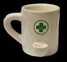 Mini Wake 'N Bake Shot Medical Marijuana Ceramic Coffee Mug RX Smoking Pipe