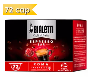 288 Capsule Caffè Bialetti Miscela ROMA Gusto Intenso Originali Sistema Bialetti - Foto 1 di 1