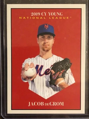 2019 Topps Throwback Thursday TBT #281 Jacob deGrom New York Mets - Image 1 of 2