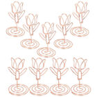  10 Pcs Tischbildhalter Tulip Visitenkartenhalter Für Den Täglichen Gebrauch