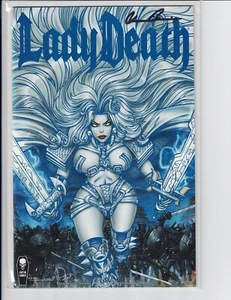 Lady Death Treacherous Infamy #1 Premium Foil Edition Brian Pulido Coffin Comics - Picture 1 of 2