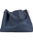 Ladies Tote Bags Large Leather Hobo Bag For Women Shoulder Blue Purse/handbag